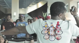 Ciroc Bottles with Bottles Display
