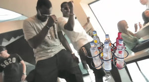 Ciroc Bottles with Bottles Display